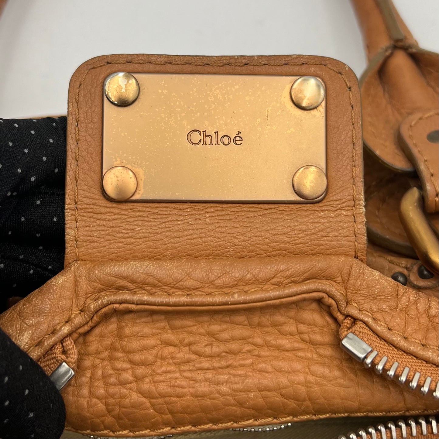 Chloe Camel Leather Paddington