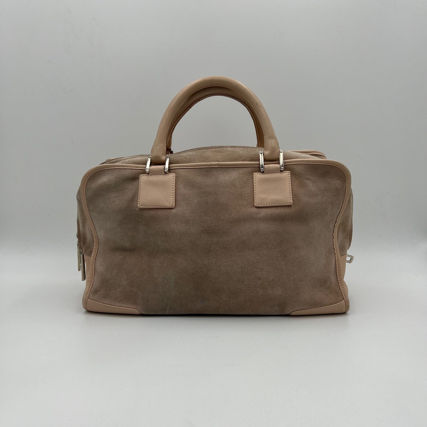 Loewe Pink Suede Anagram Amazona 36