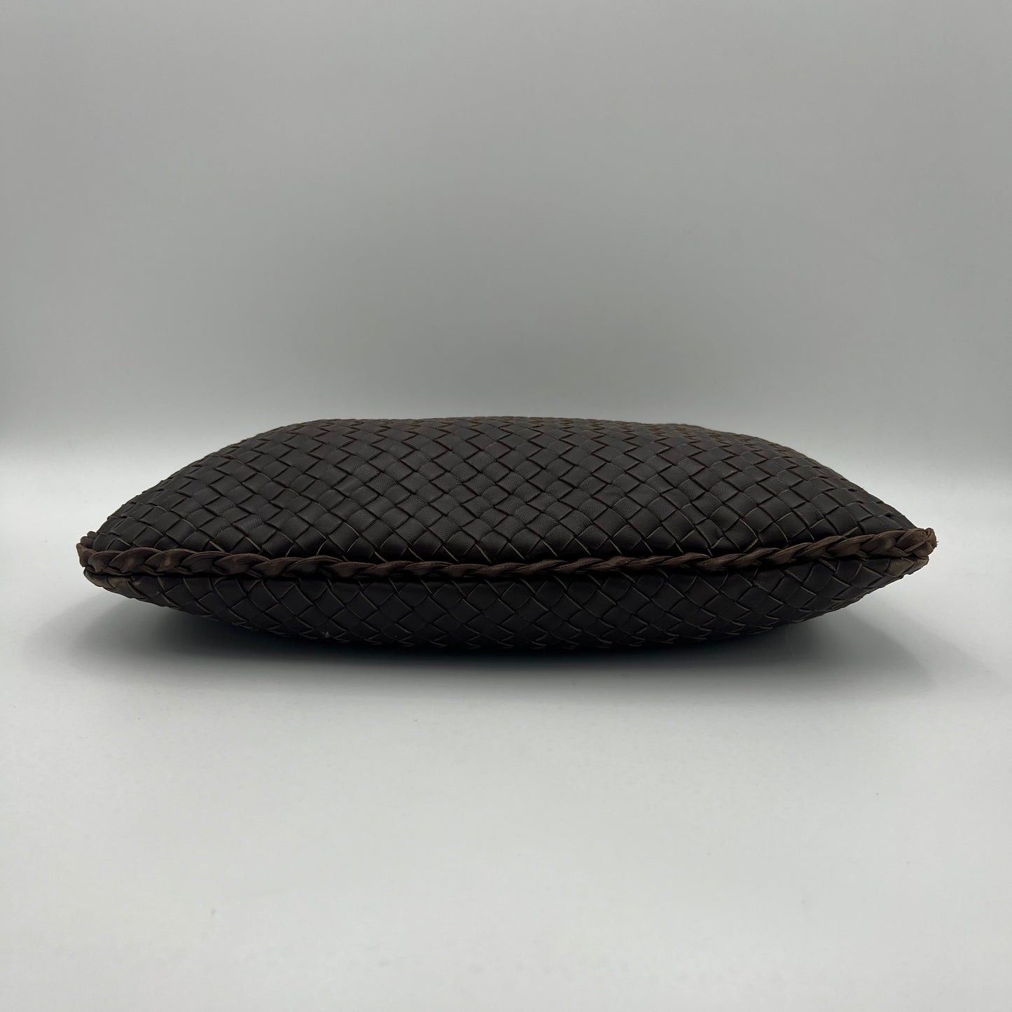 Bottega Veneta Brown Intrecciato Leather Medium Hobo Bag