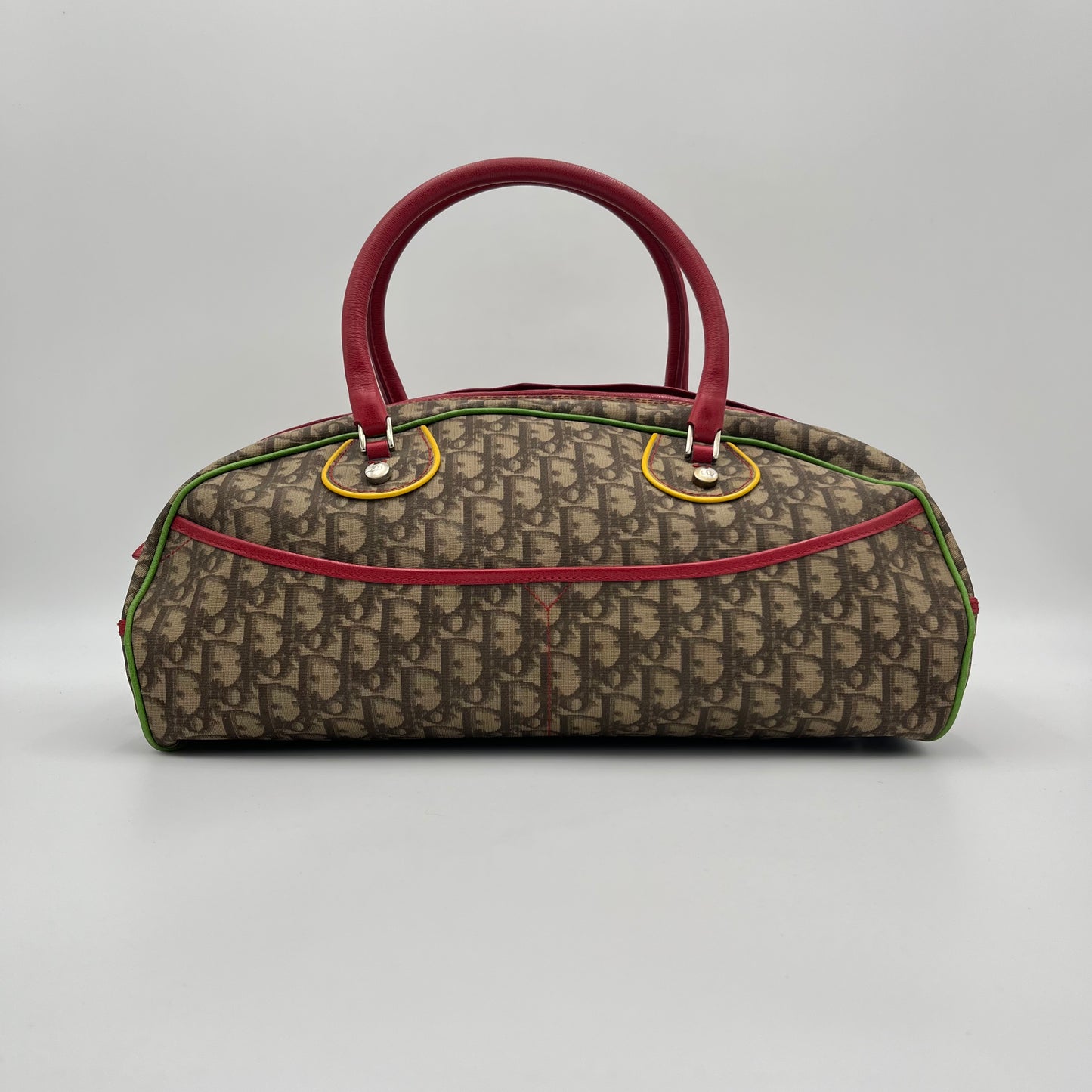 Christian Dior By John Galliano Rasta Bowler Bag