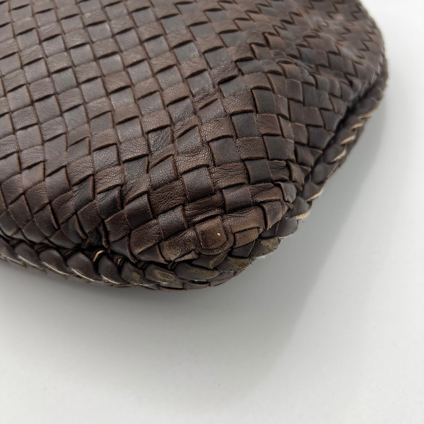 Bottega Veneta Brown Intrecciato Large Hobo Bag