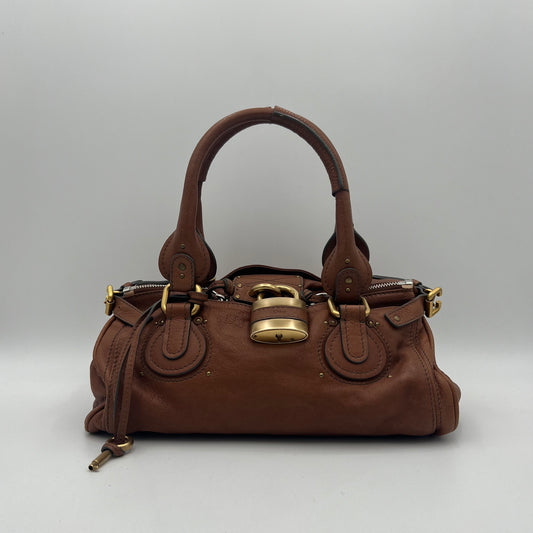 Chloe Brown Leather Paddington