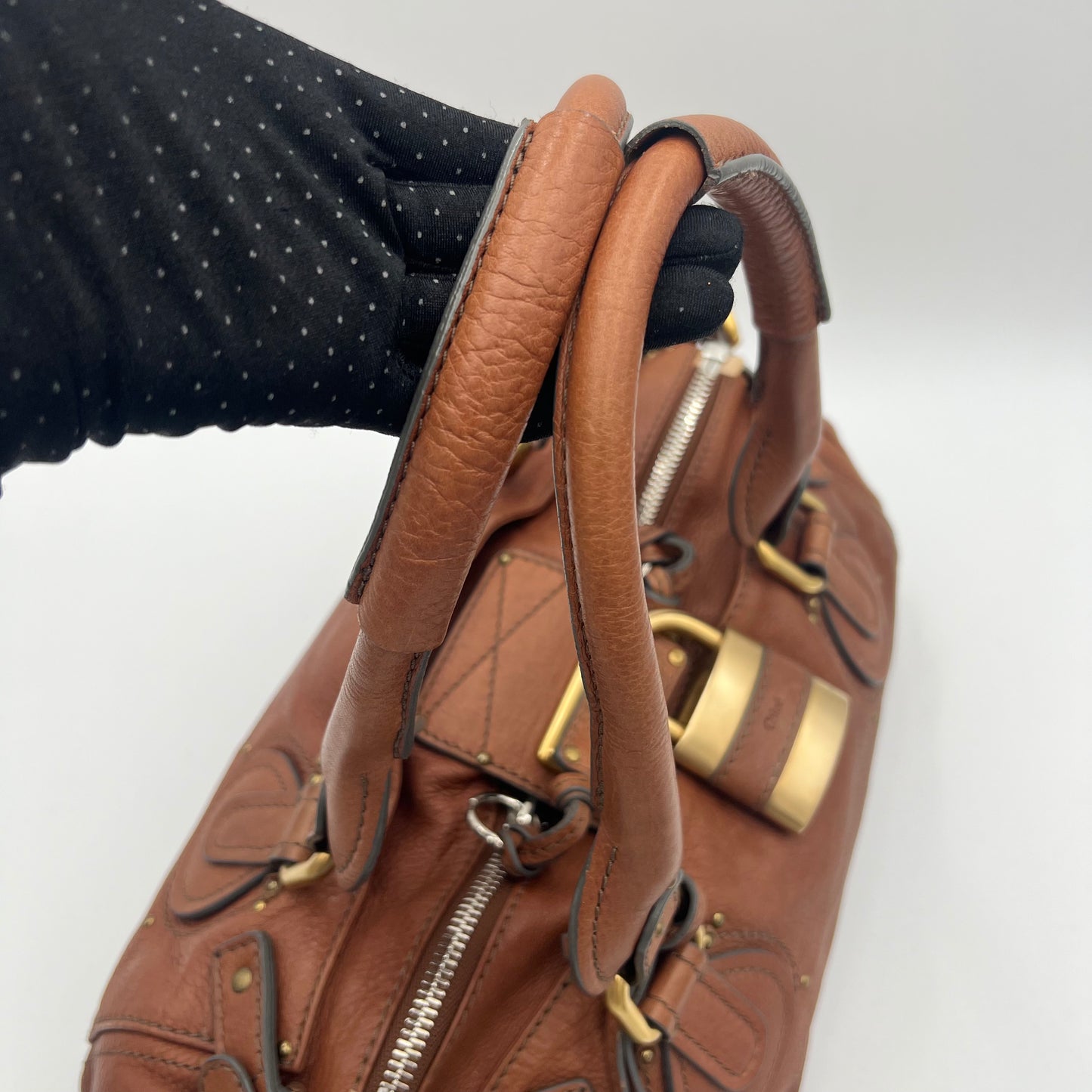 Chloe Brown Leather Paddington