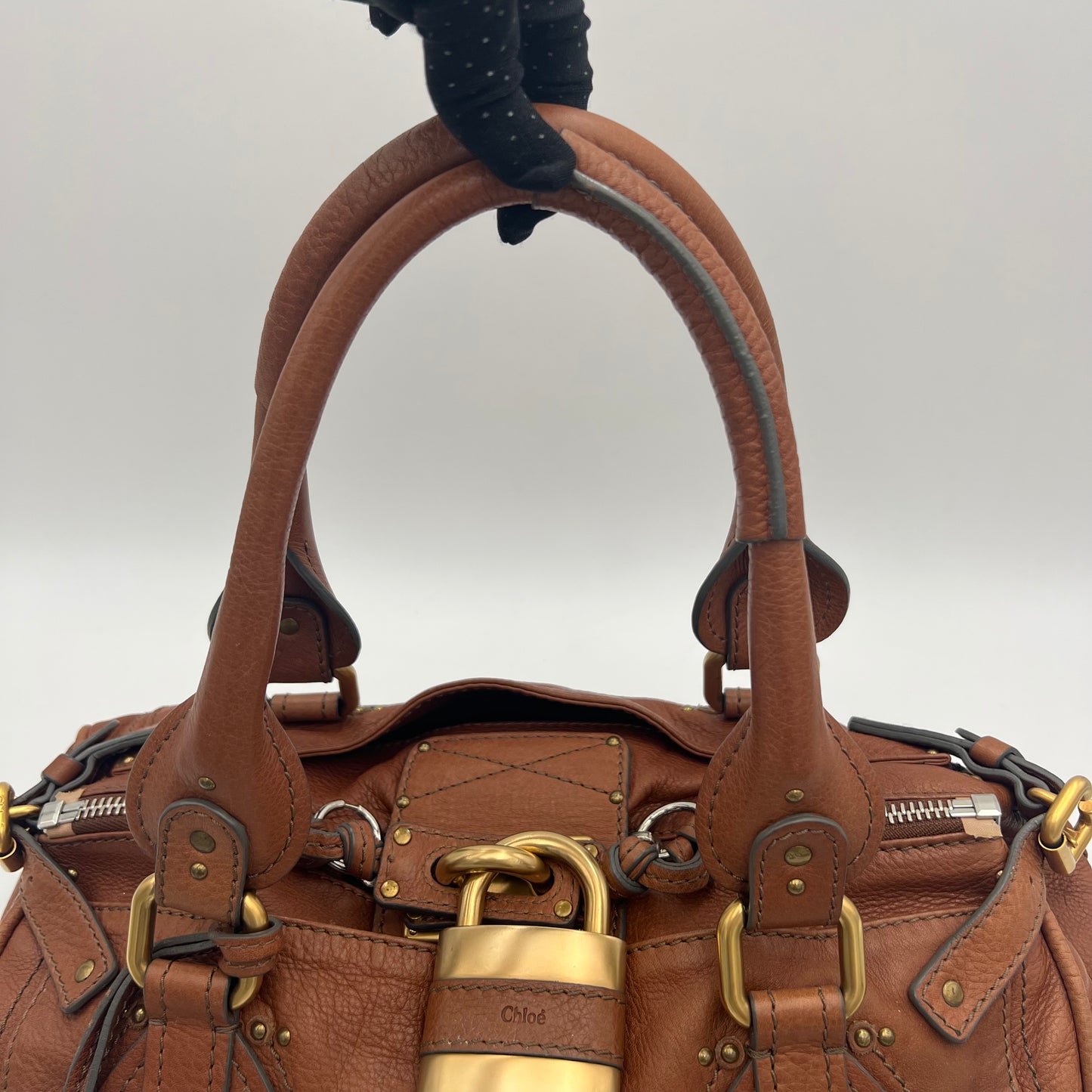Chloe Brown Leather Paddington