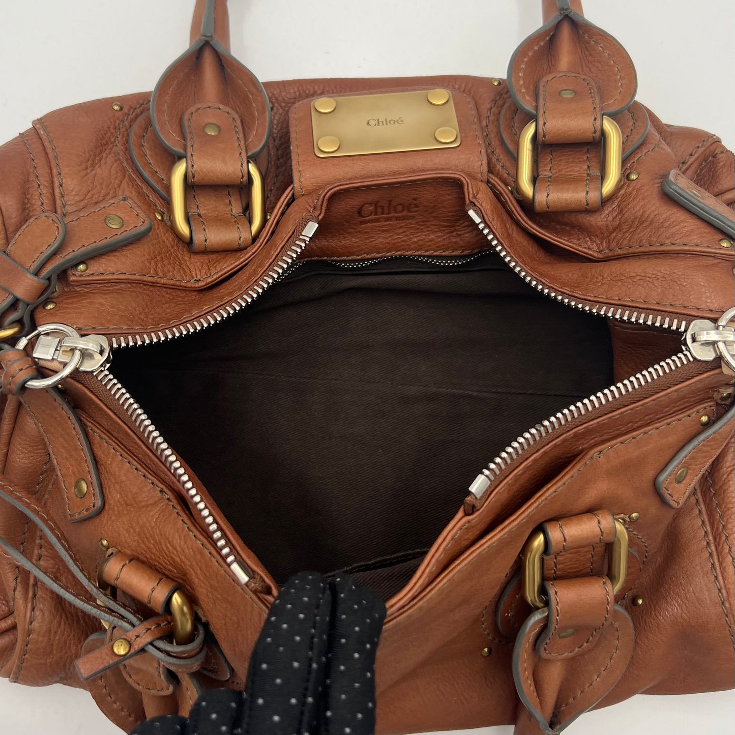 Chloe Brown Leather Paddington