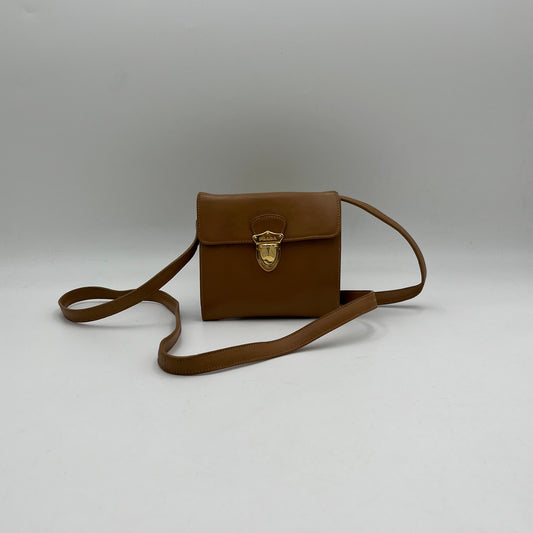 Prada Tan Leather Crossbody