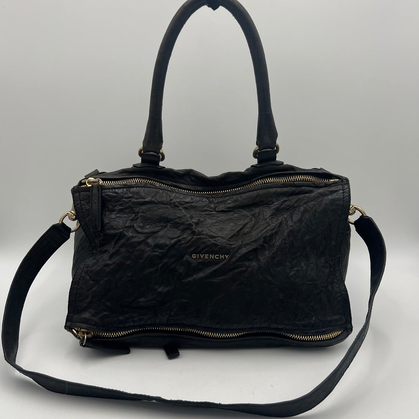 Givenchy Black Sheepskin Large Pandora