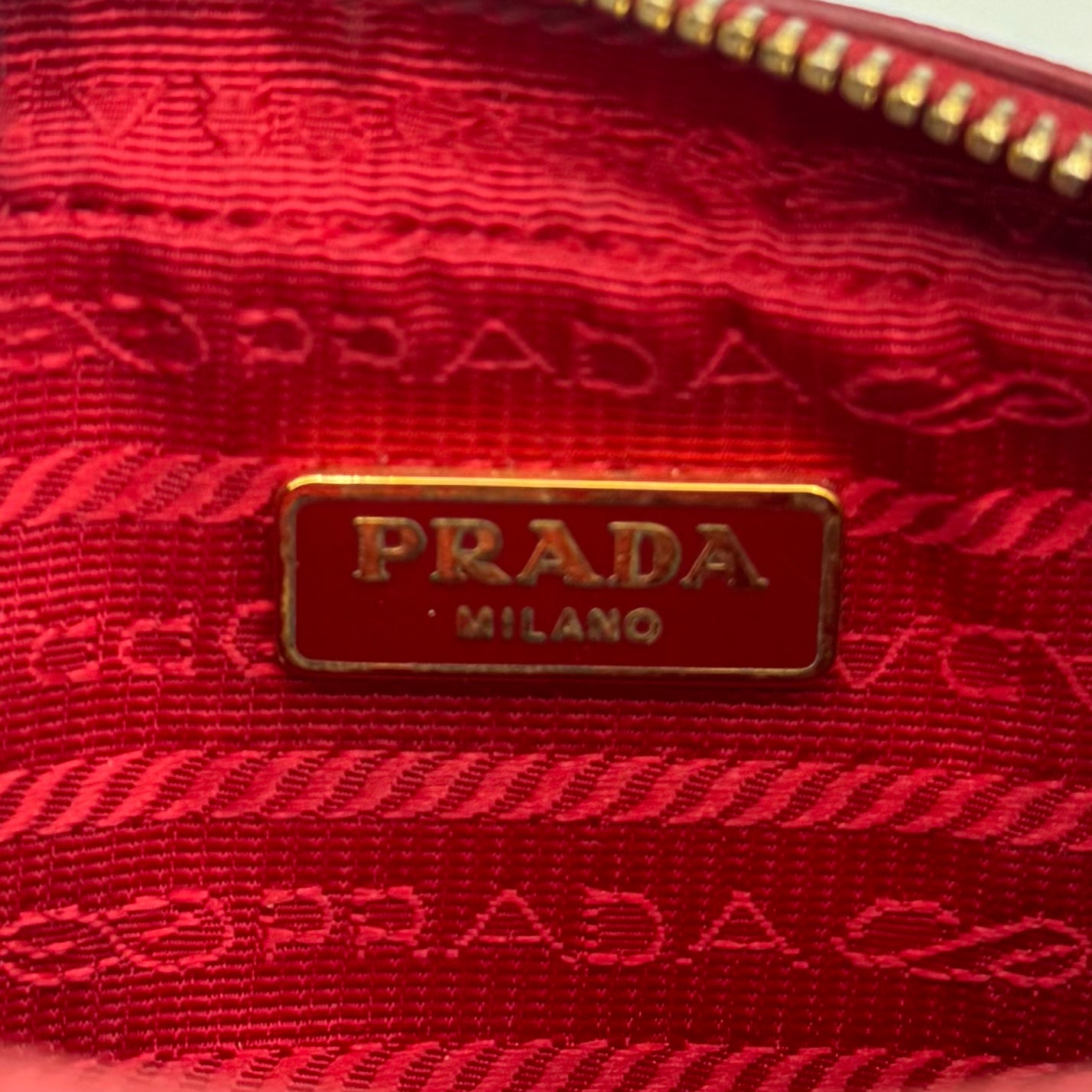 Prada Pink Saffiano Mini Bauletto GHW