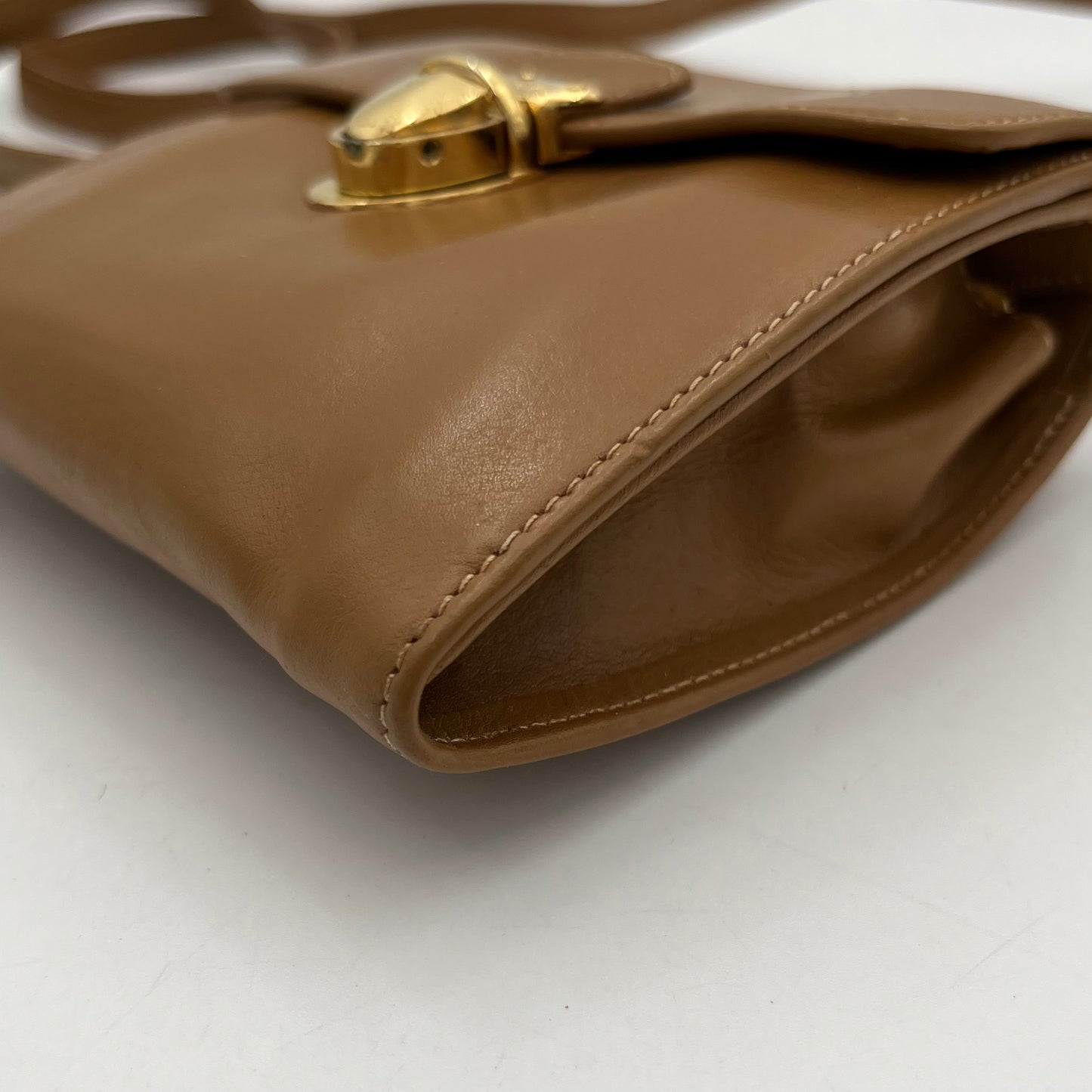 Prada Tan Leather Crossbody