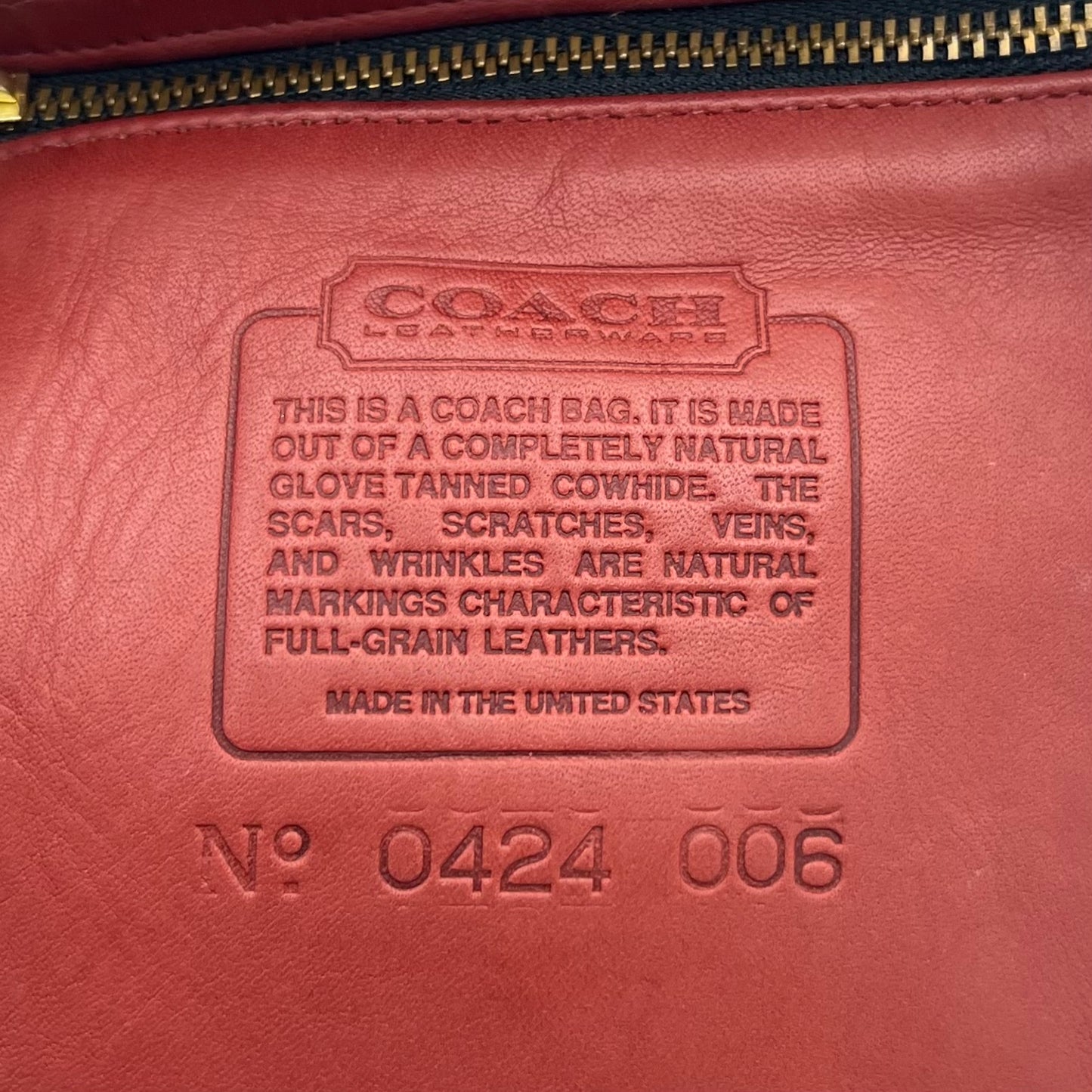 Coach Burgundy Leather Flap Drawstring Crossbody