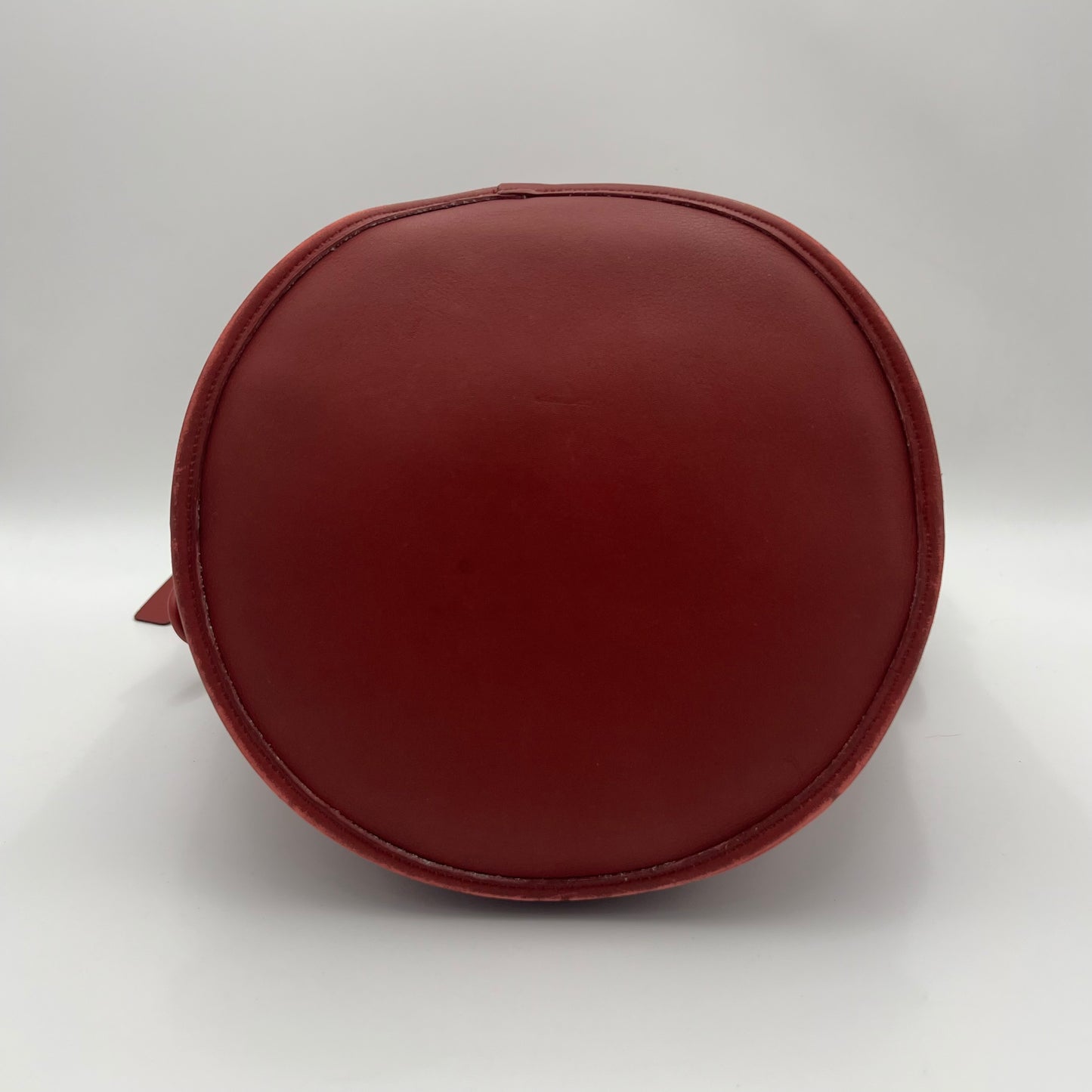 Coach Cherry Red Leather Duffle Sac XL