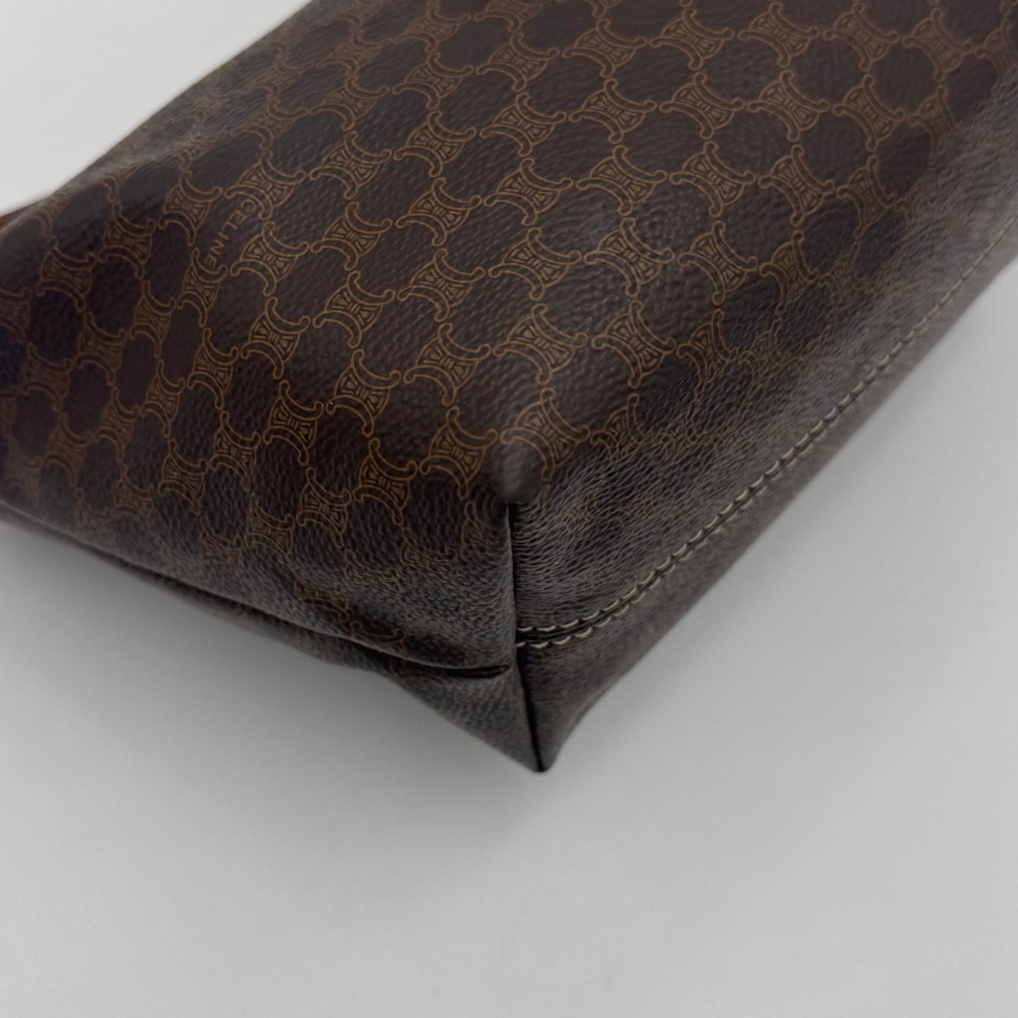 Celine Paris Macadam Boat Handbag