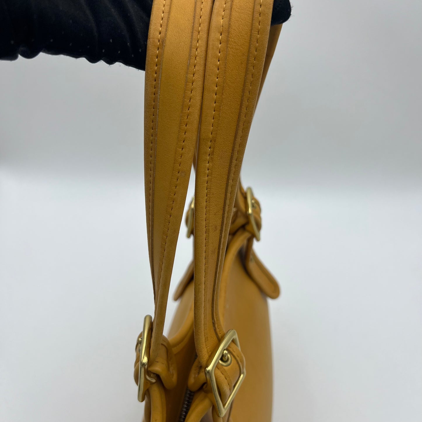 Coach Yellow Leather 9085 Hobo Tote Shoulder Bag
