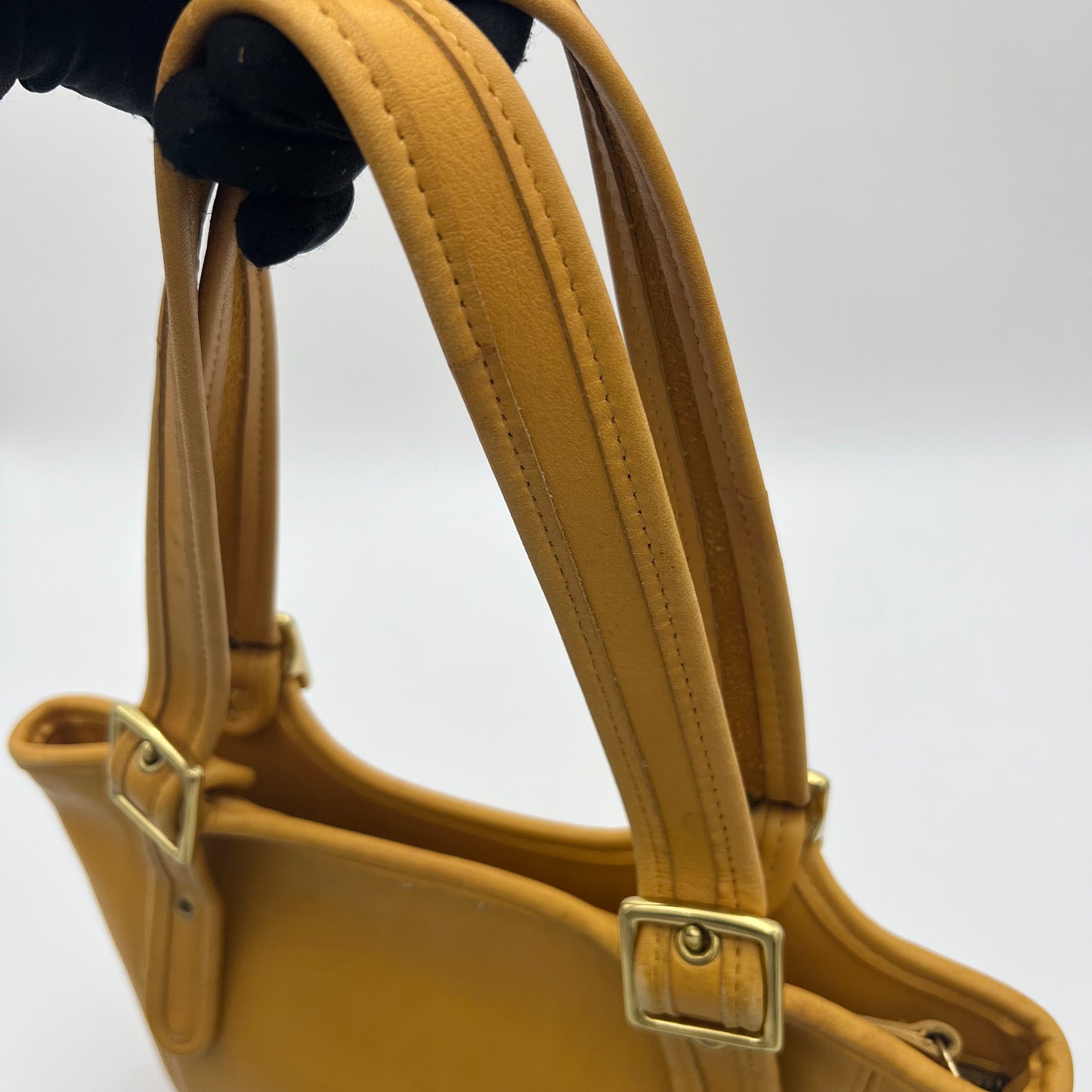 Coach Yellow Leather 9085 Hobo Tote Shoulder Bag