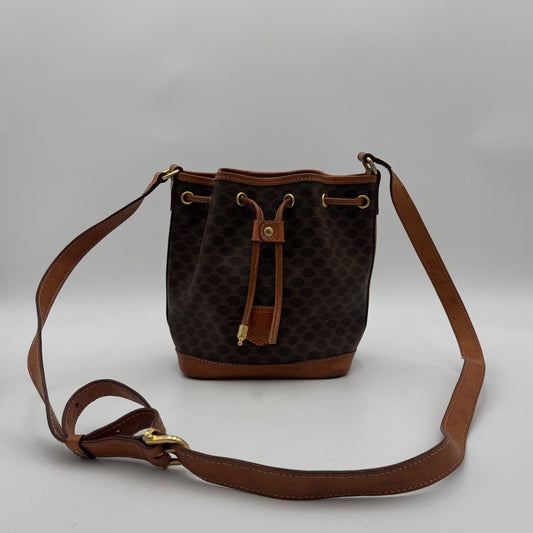 Celine Paris Macadam Mini Bucket Crossbody