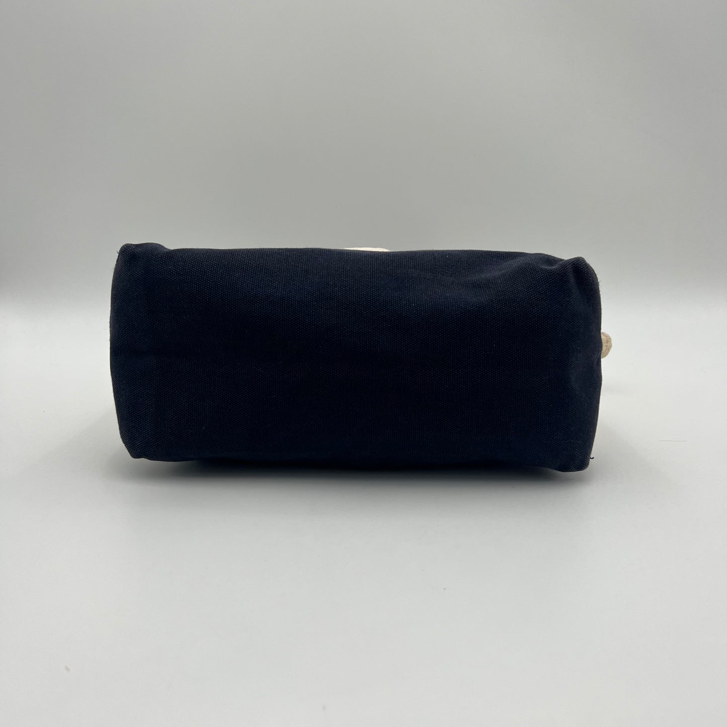 Polo Ralph Lauren Ivory and Navy Small Canvas Tote