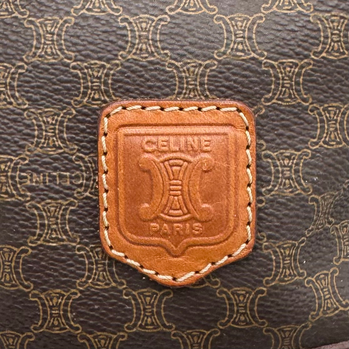 Celine Paris Macadam Mini Bucket Crossbody