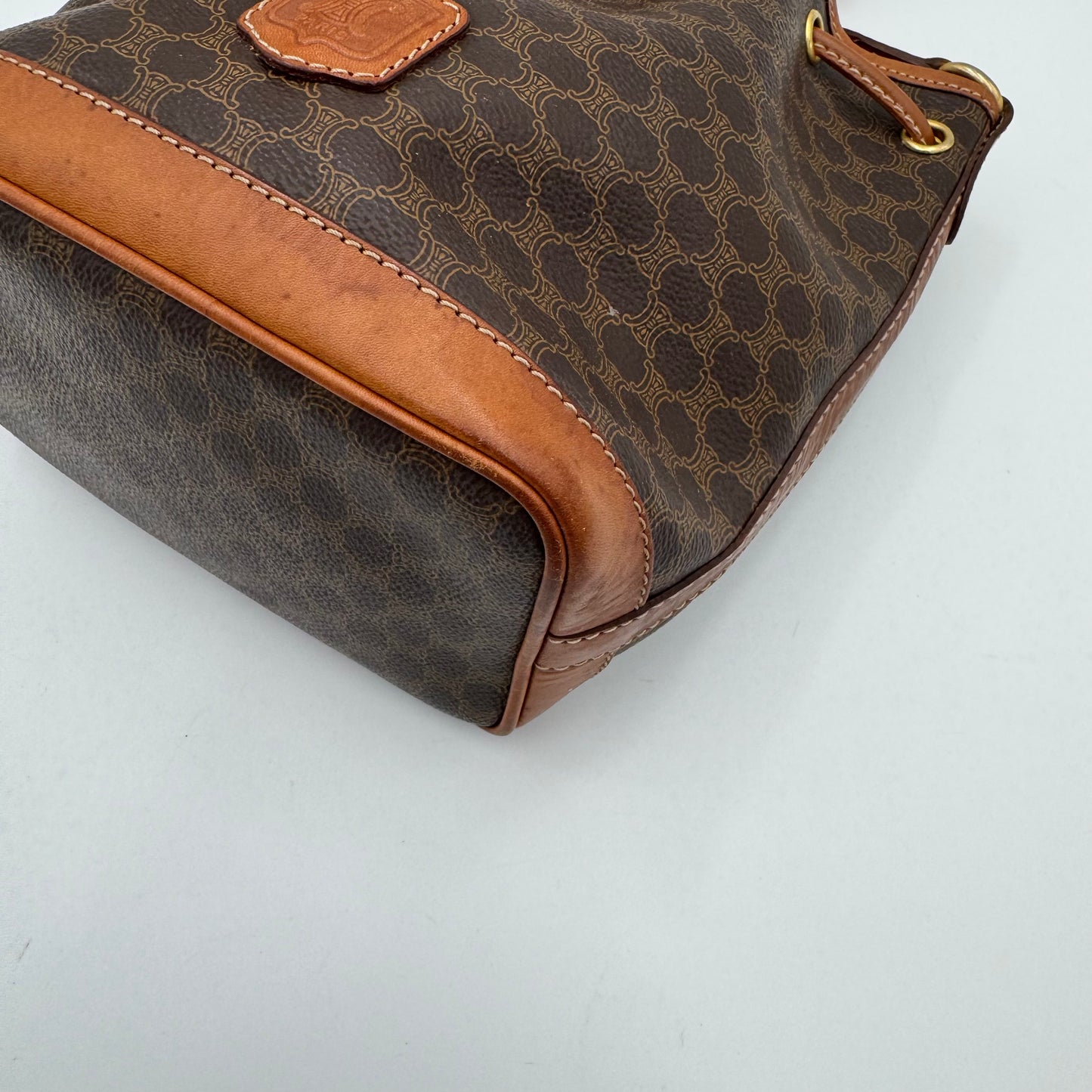 Celine Paris Macadam Mini Bucket Crossbody