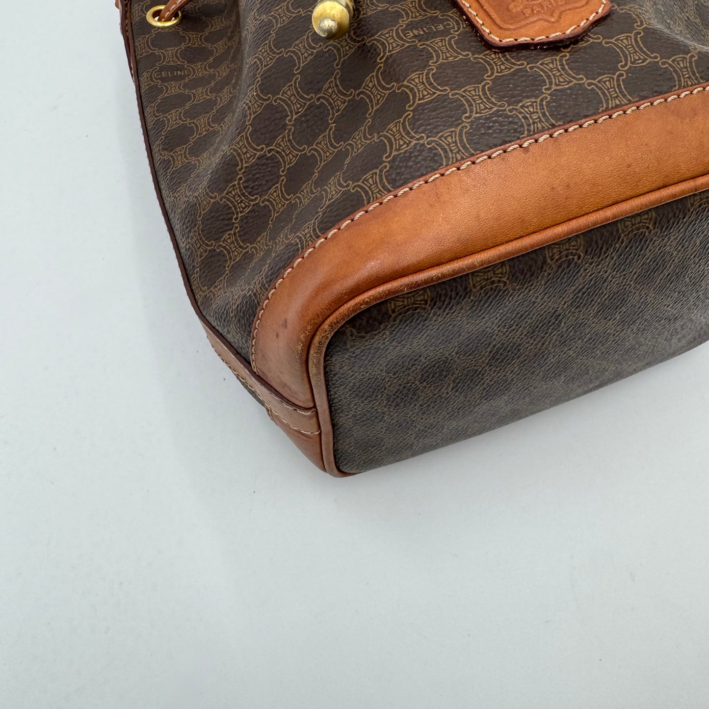 Celine Paris Macadam Mini Bucket Crossbody