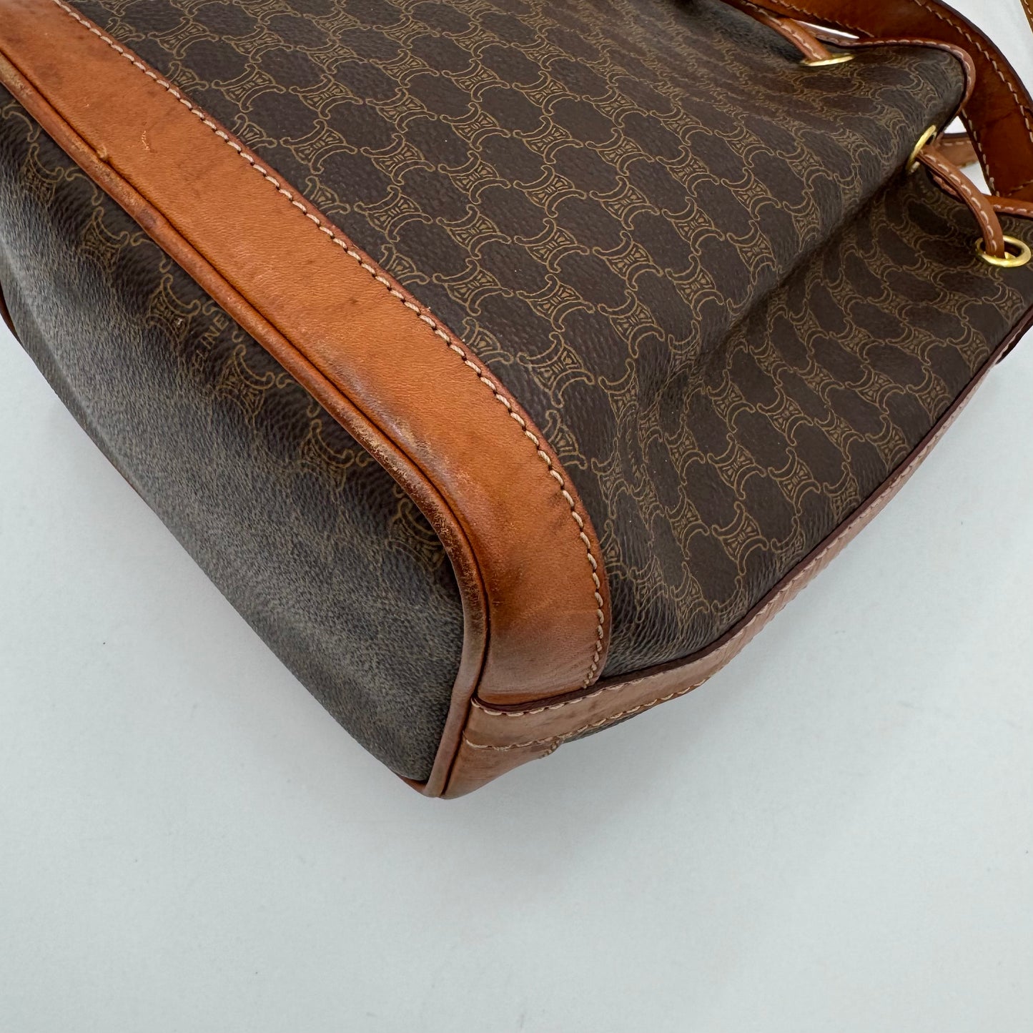 Celine Paris Macadam Mini Bucket Crossbody