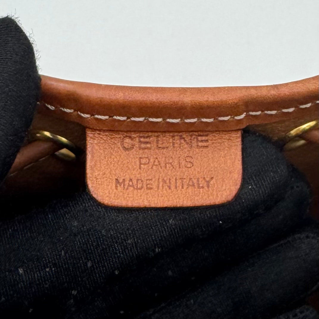 Celine Paris Macadam Mini Bucket Crossbody