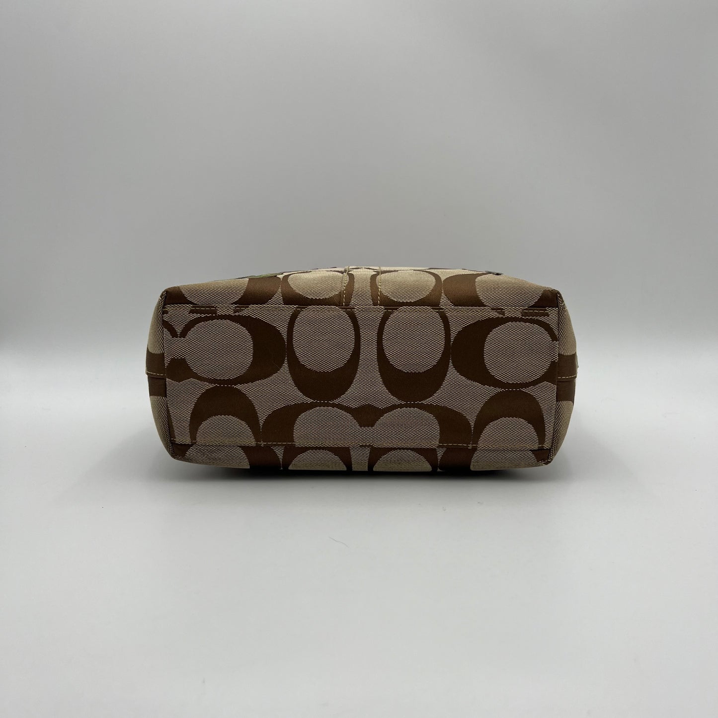 Coach Limited Edition C Signature Floral Applique Tote