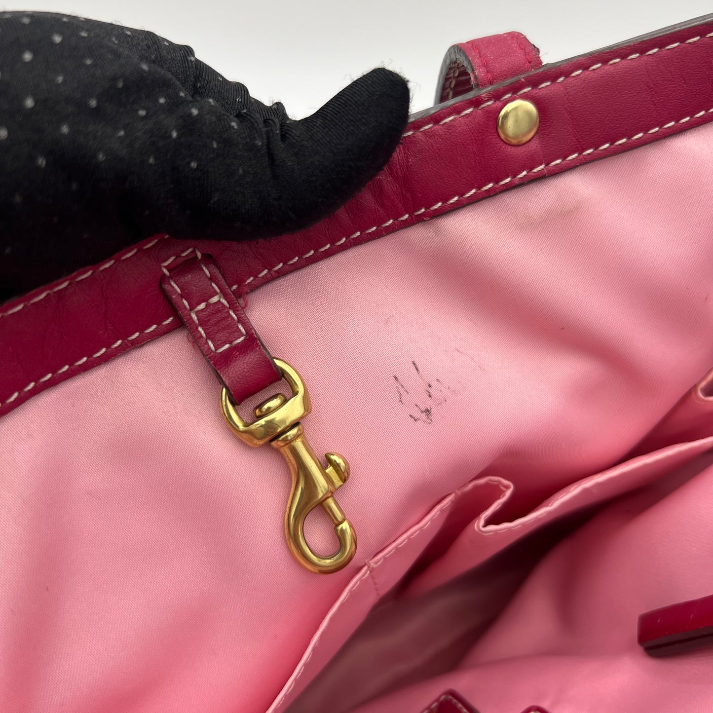 Coach Limited Edition C Signature Floral Applique Tote