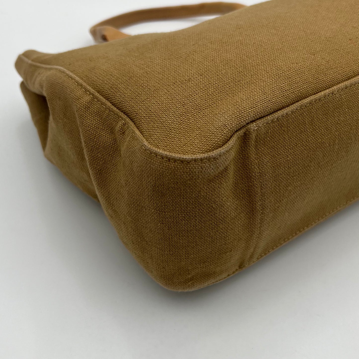 Longchamp ANA Beige Canvas Tote