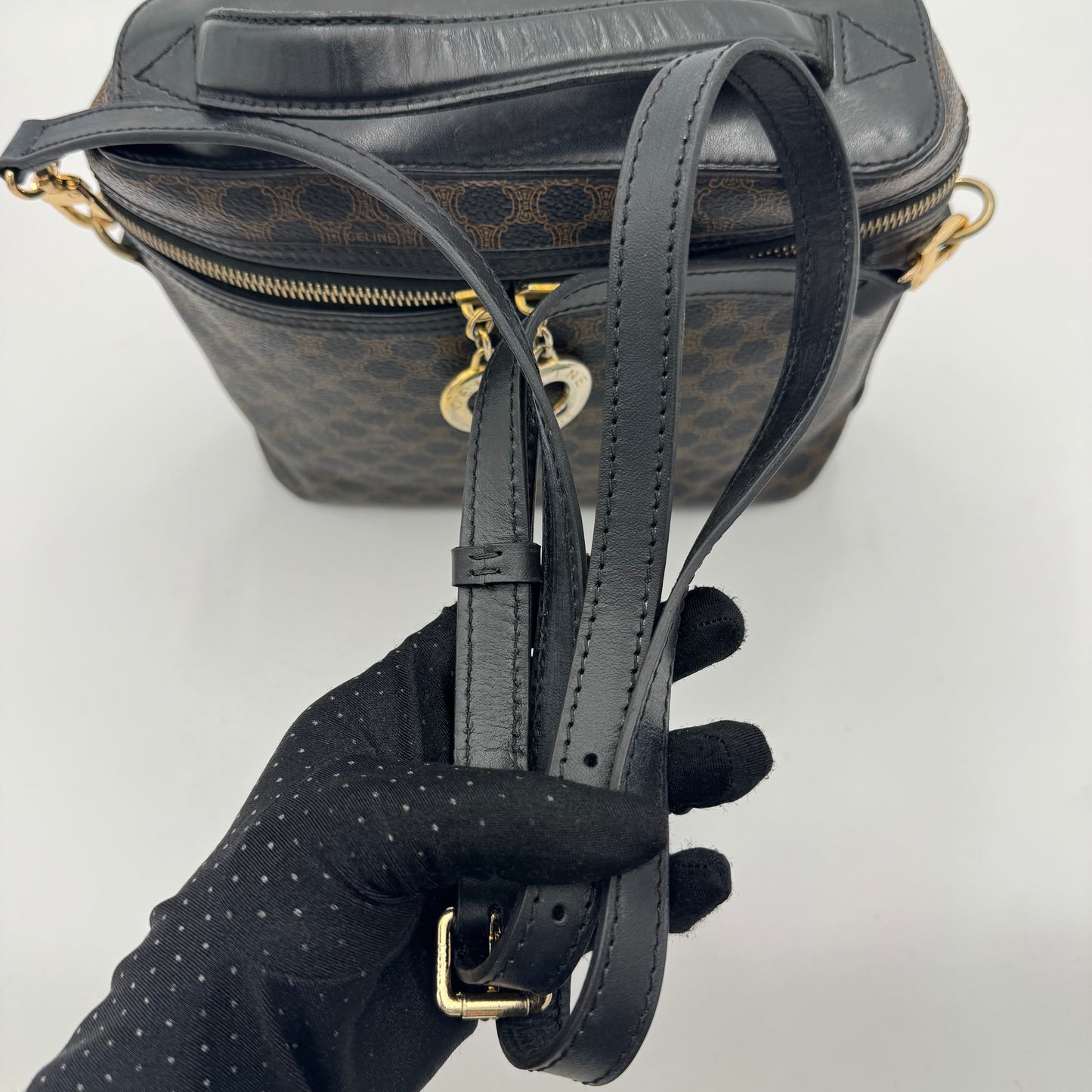 Celine Paris Black Macadam Vanity