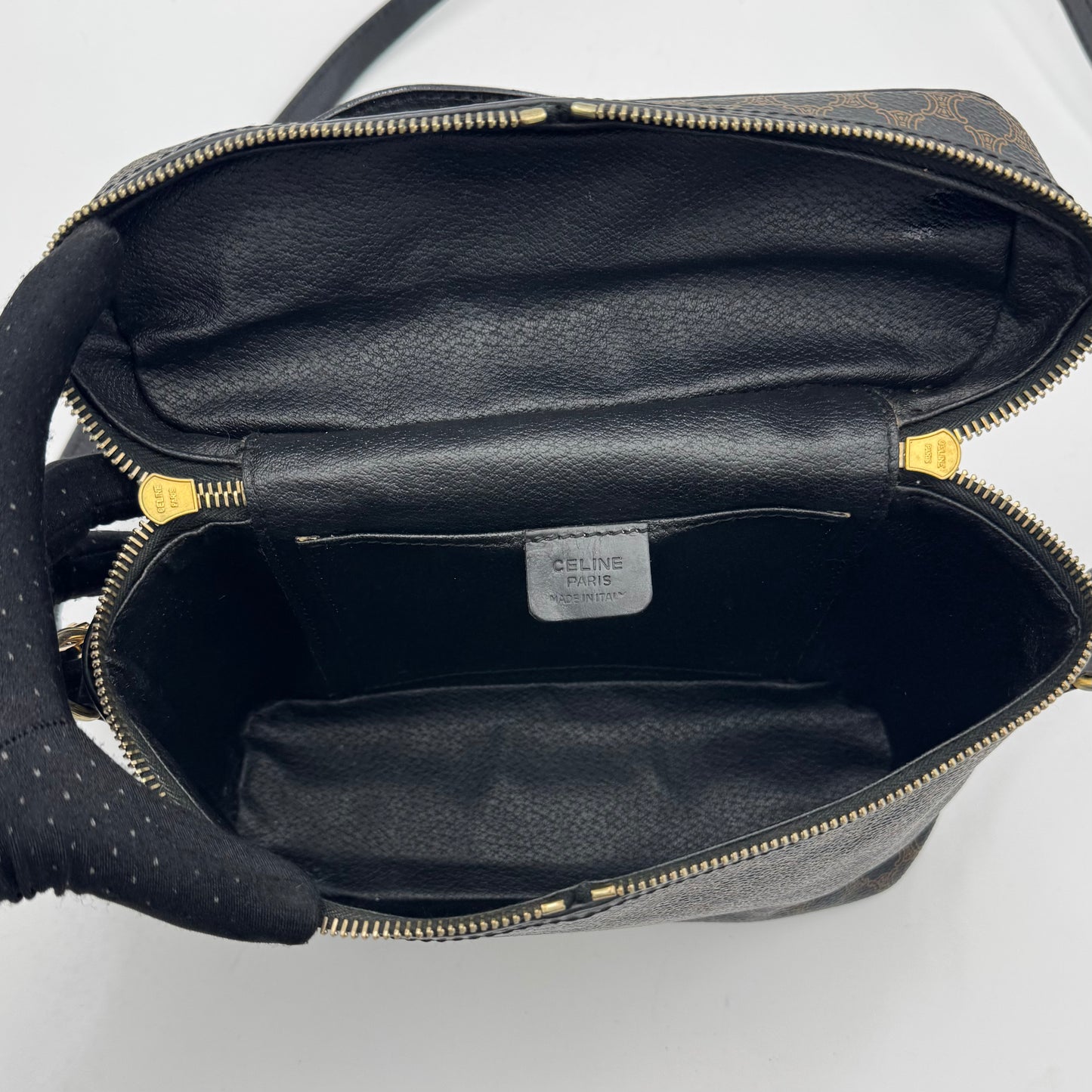 Celine Paris Black Macadam Vanity