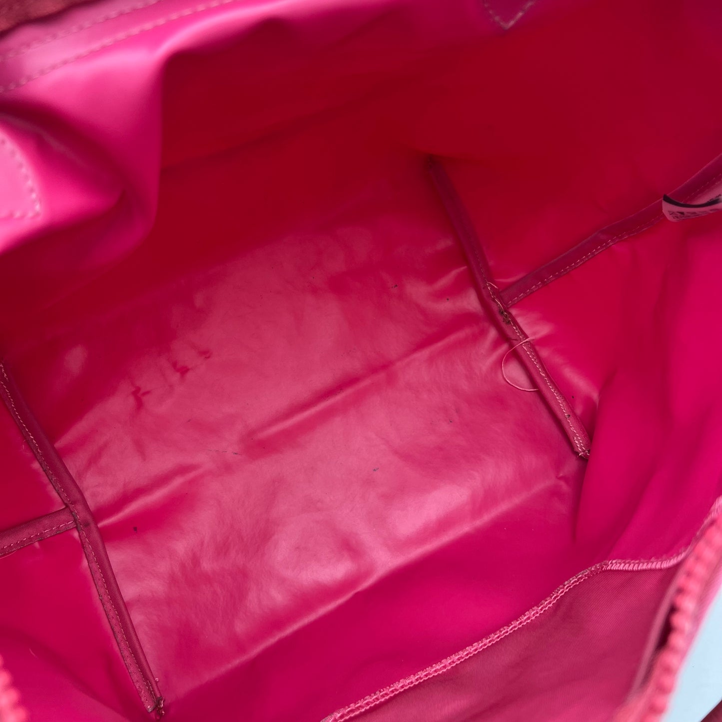 Longchamp Pink Le Pliage Neo Top Handle