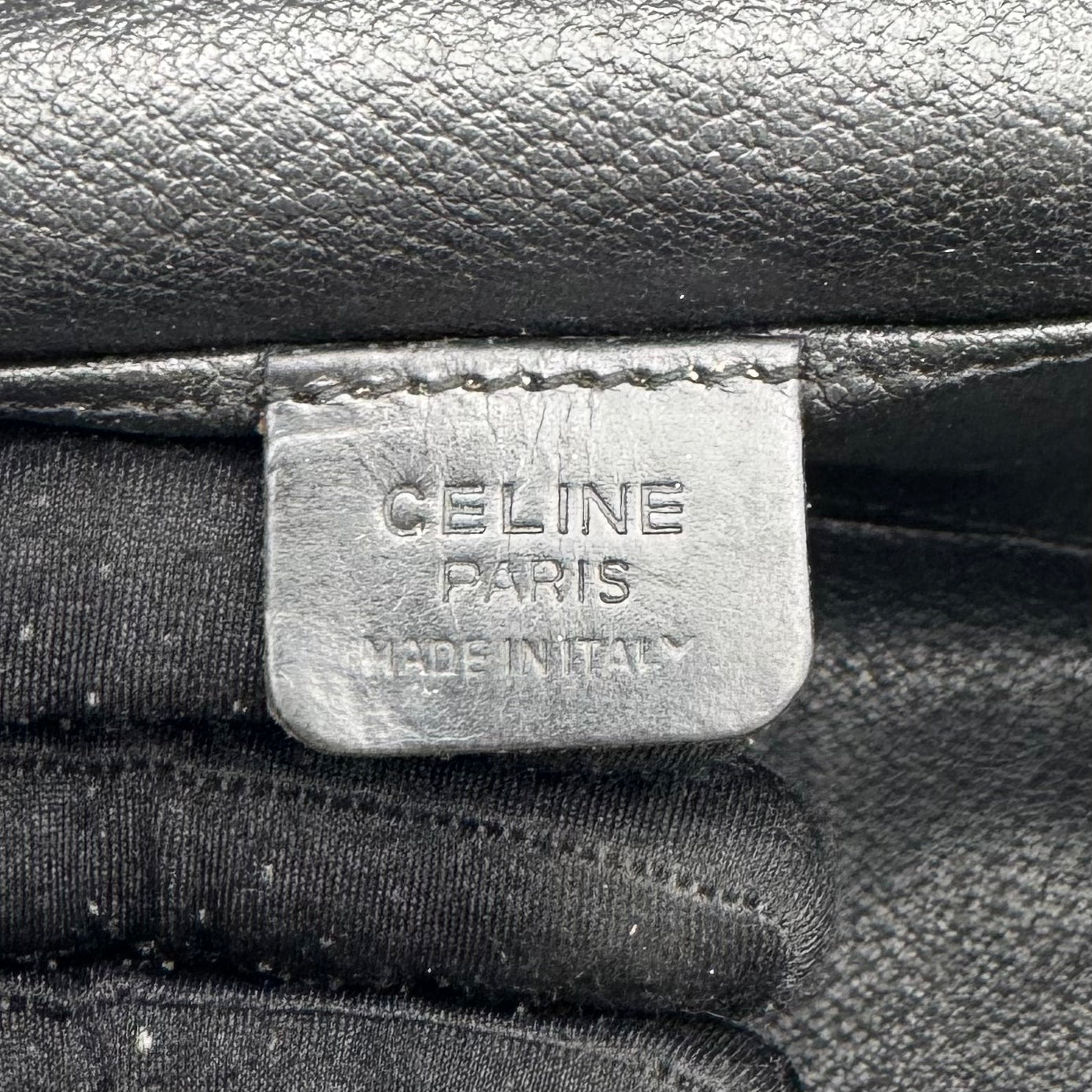 Celine Paris Black Macadam Vanity