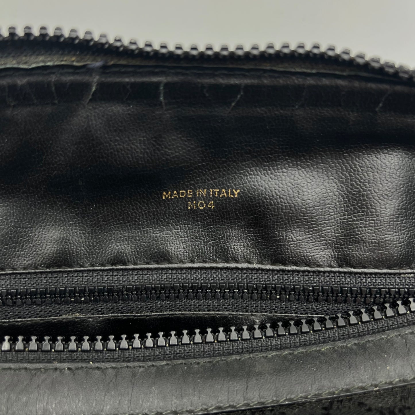 Celine Paris Black Macadam Canvas and Leather Boston 30
