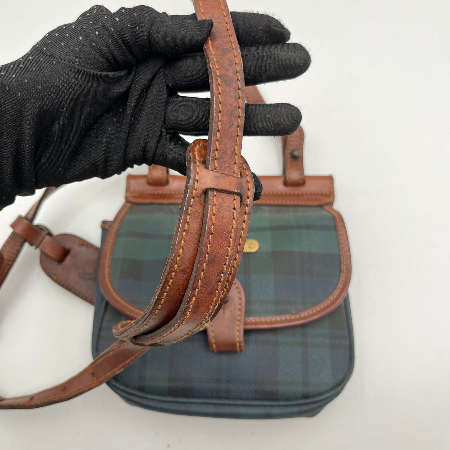 Polo Ralph Lauren Vintage Plaid Crossbody