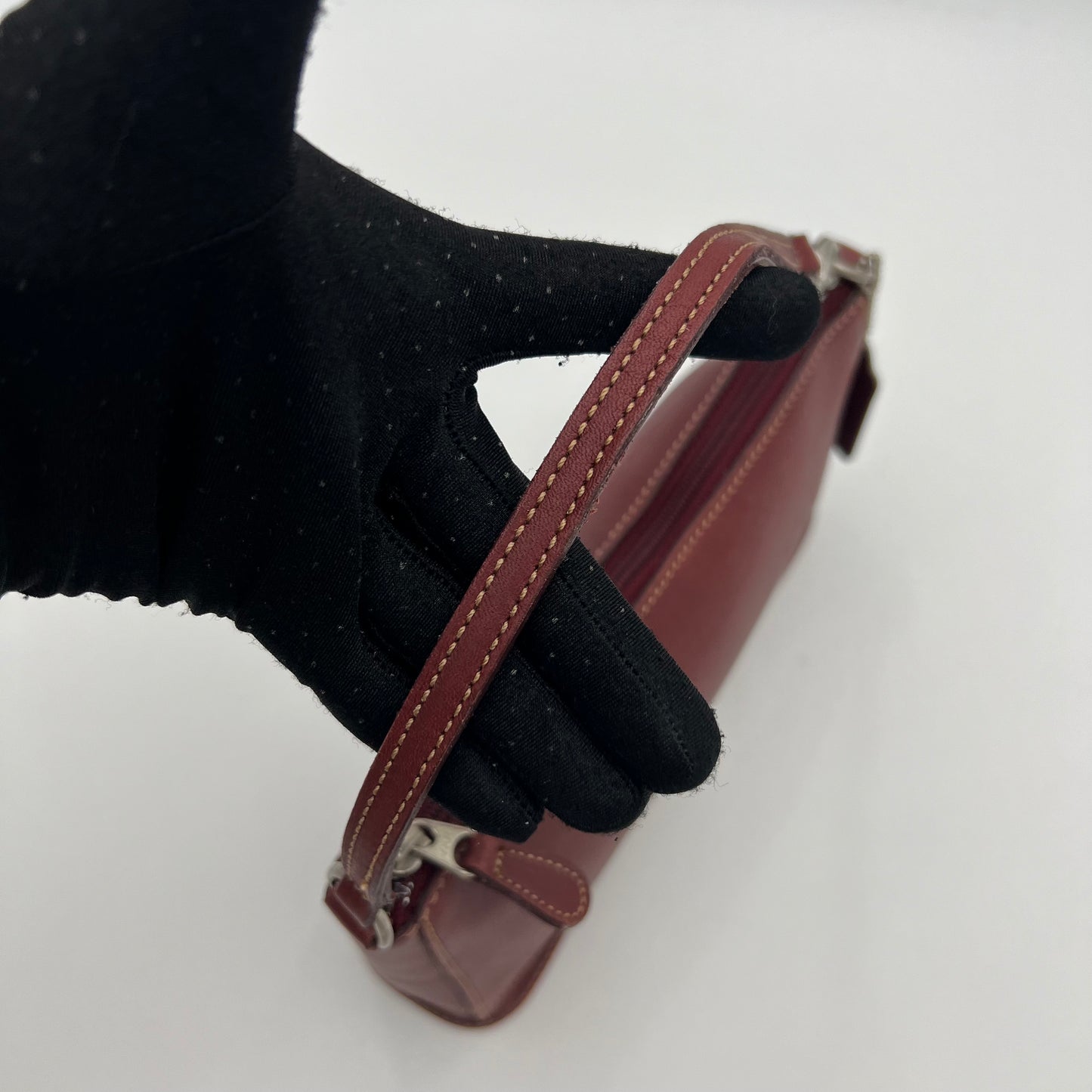 Coach Burgundy Leather 9311 Pochette