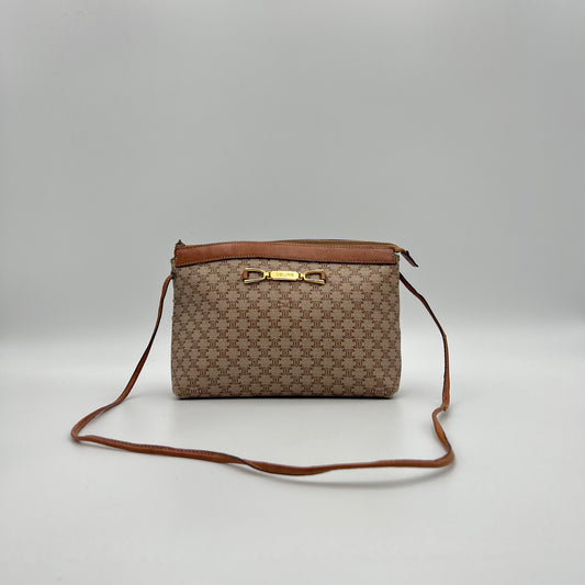 Celine Paris Macadam PVC Shoulder Sling Bag