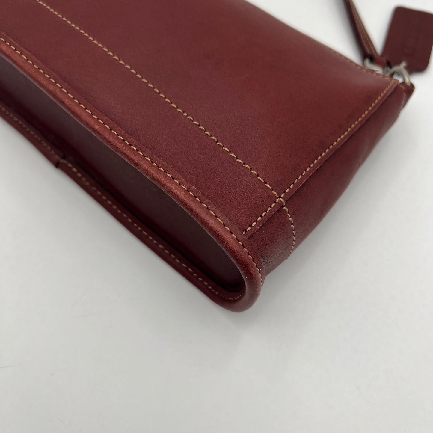Coach Burgundy Leather 9311 Pochette