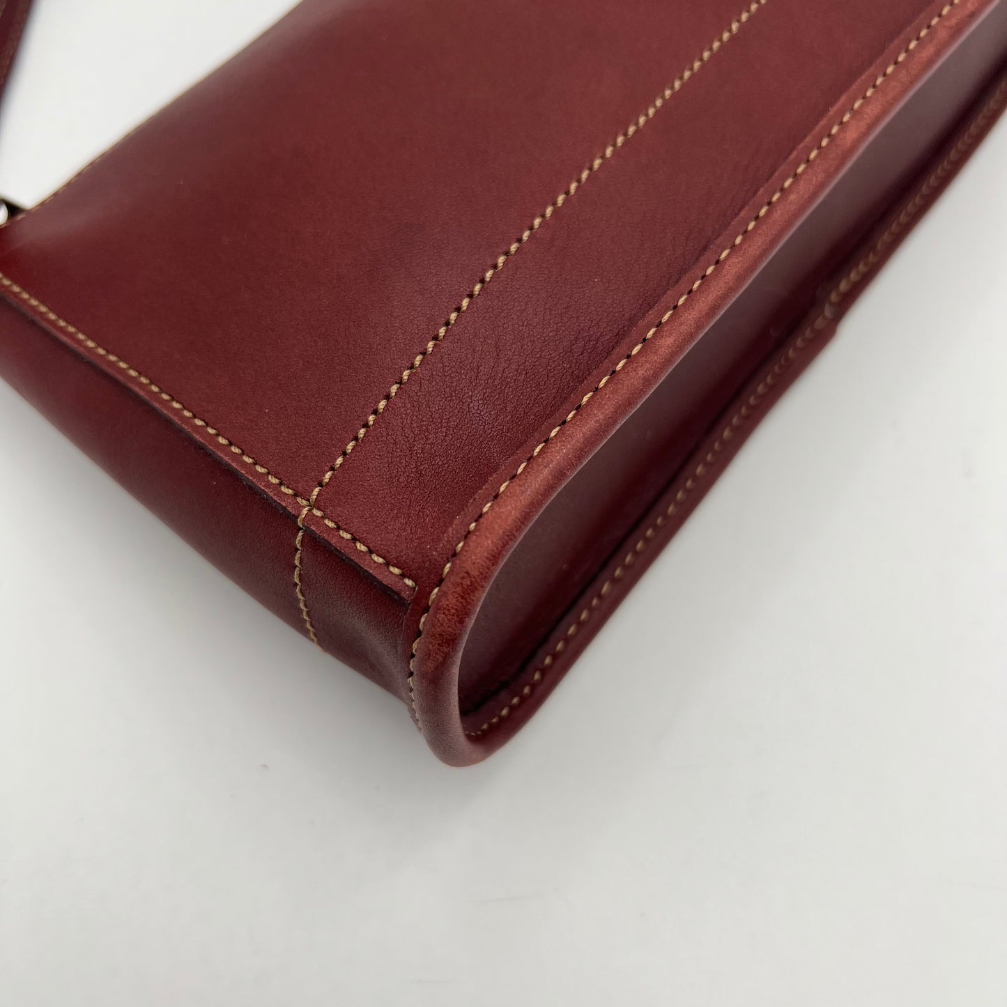 Coach Burgundy Leather 9311 Pochette