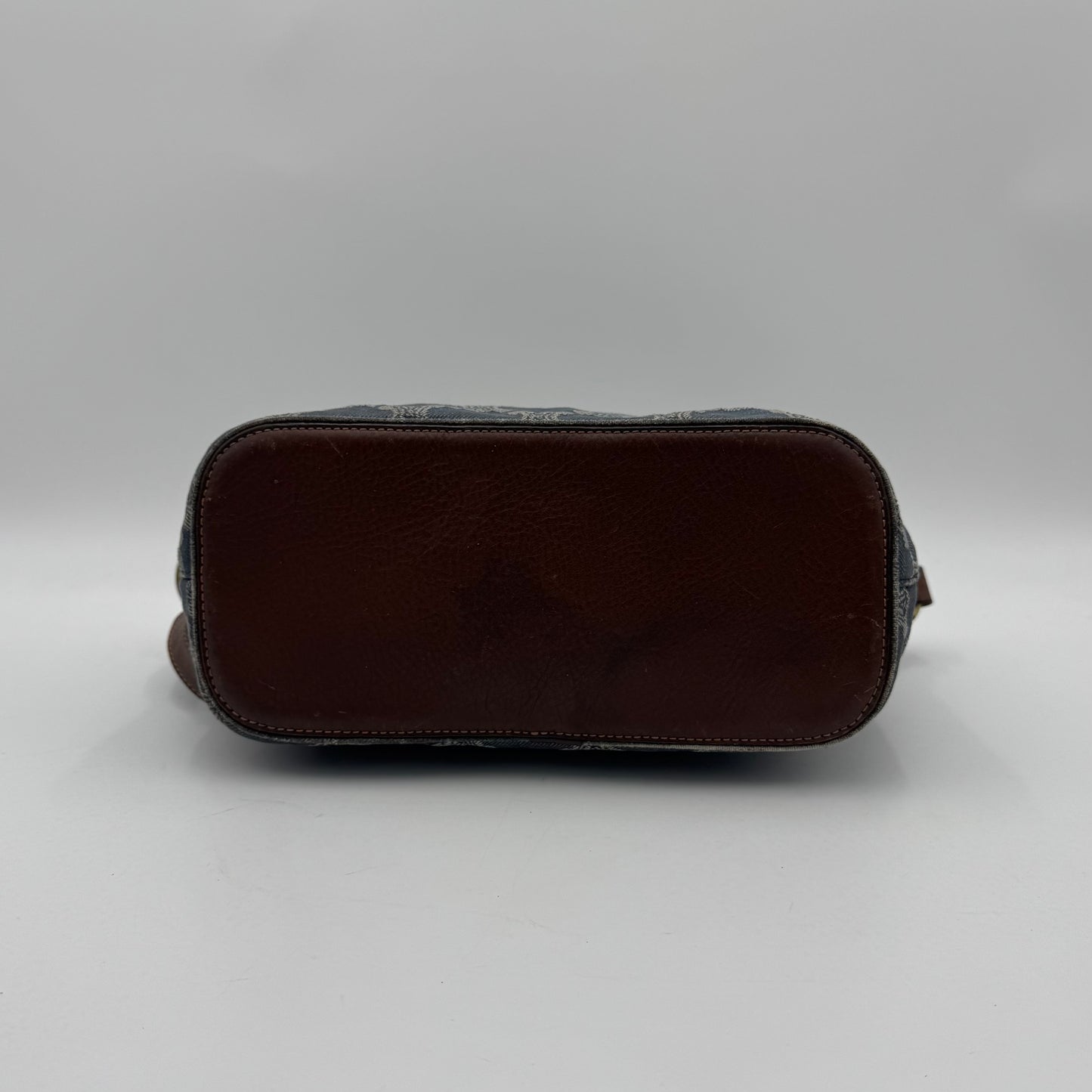 Celine Paris Macadam Denim Shoulder Bag