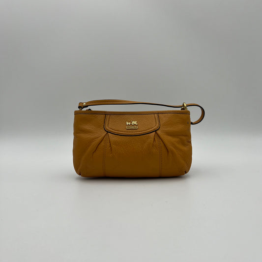 Coach Yellow Leather Madison Pochette