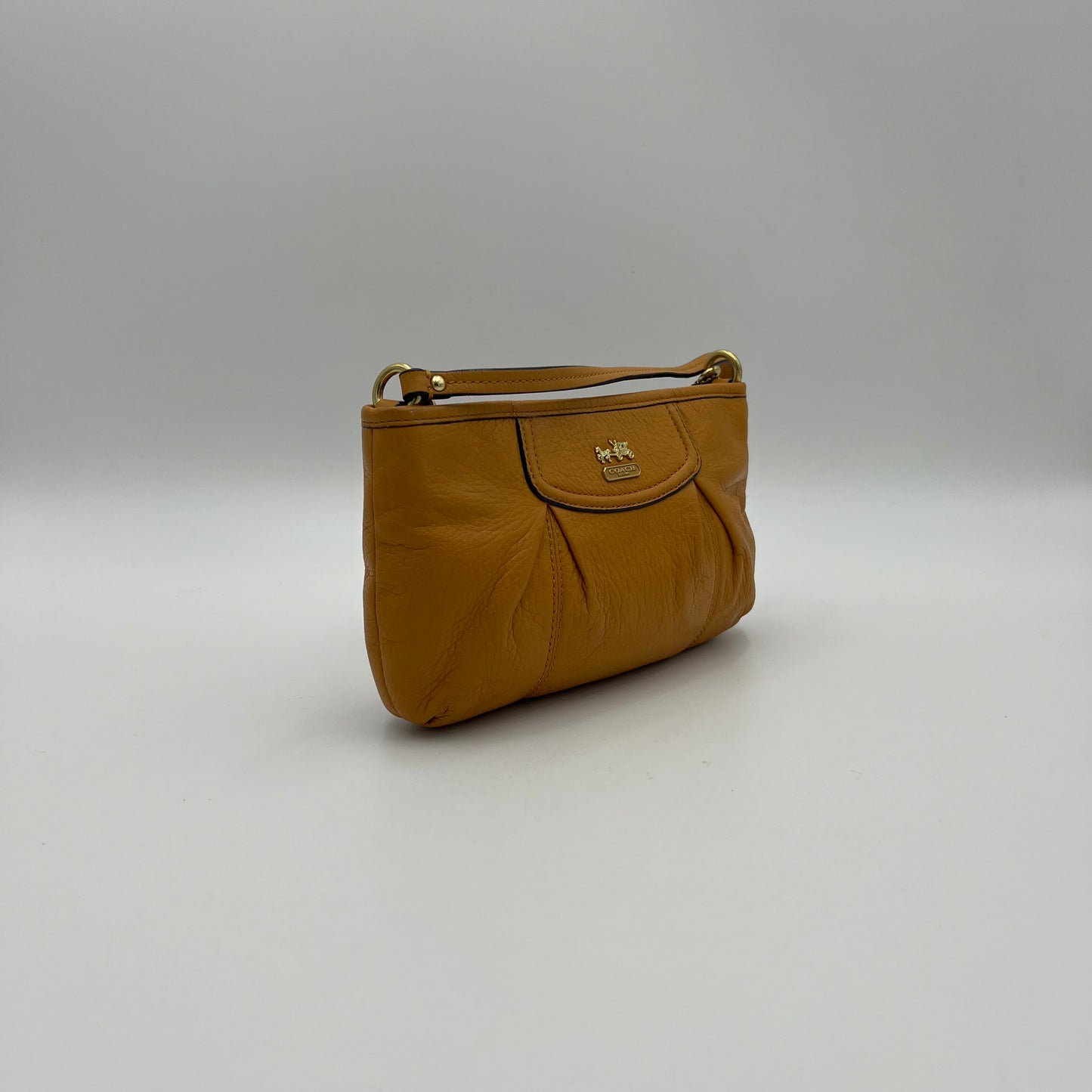 Coach Yellow Leather Madison Pochette