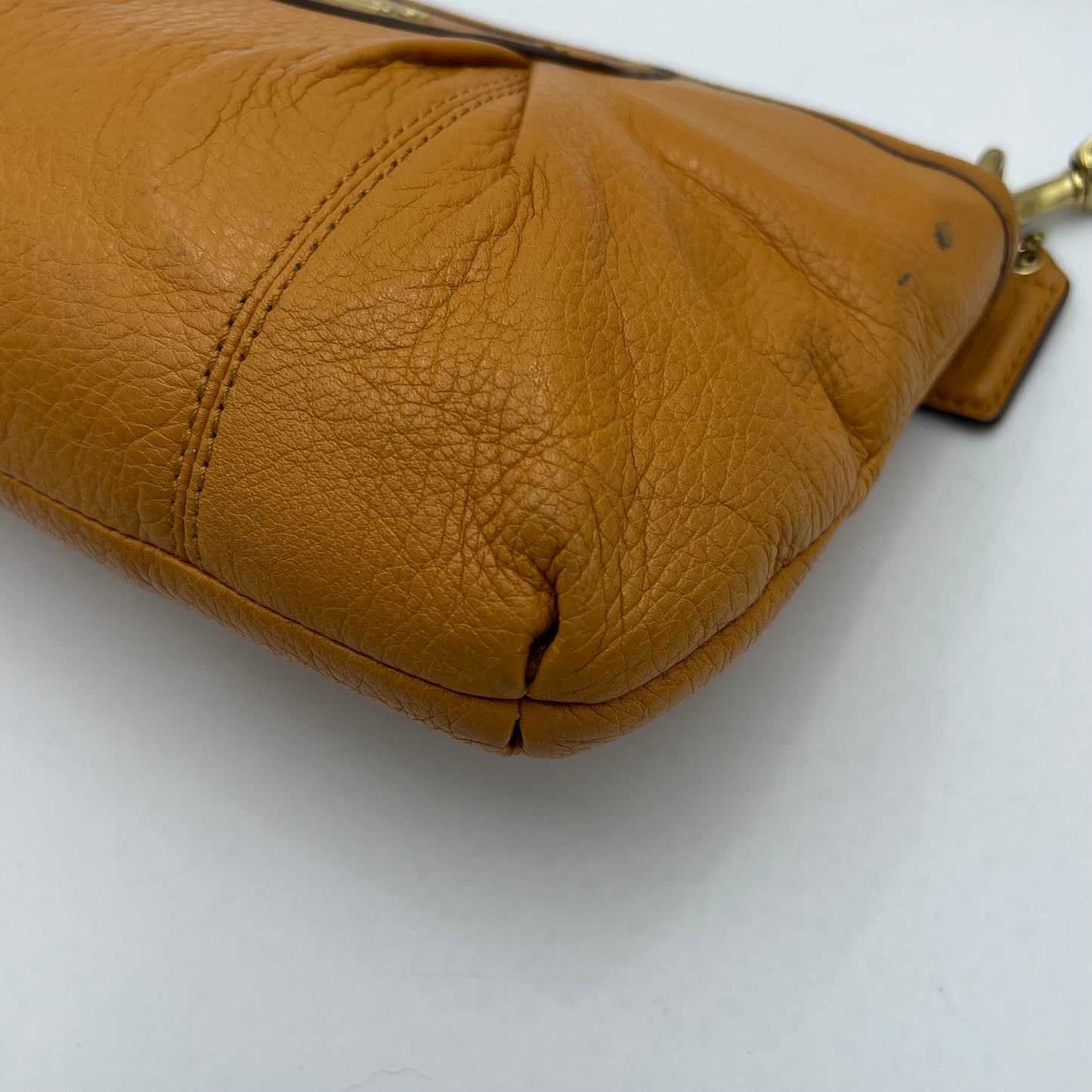 Coach Yellow Leather Madison Pochette