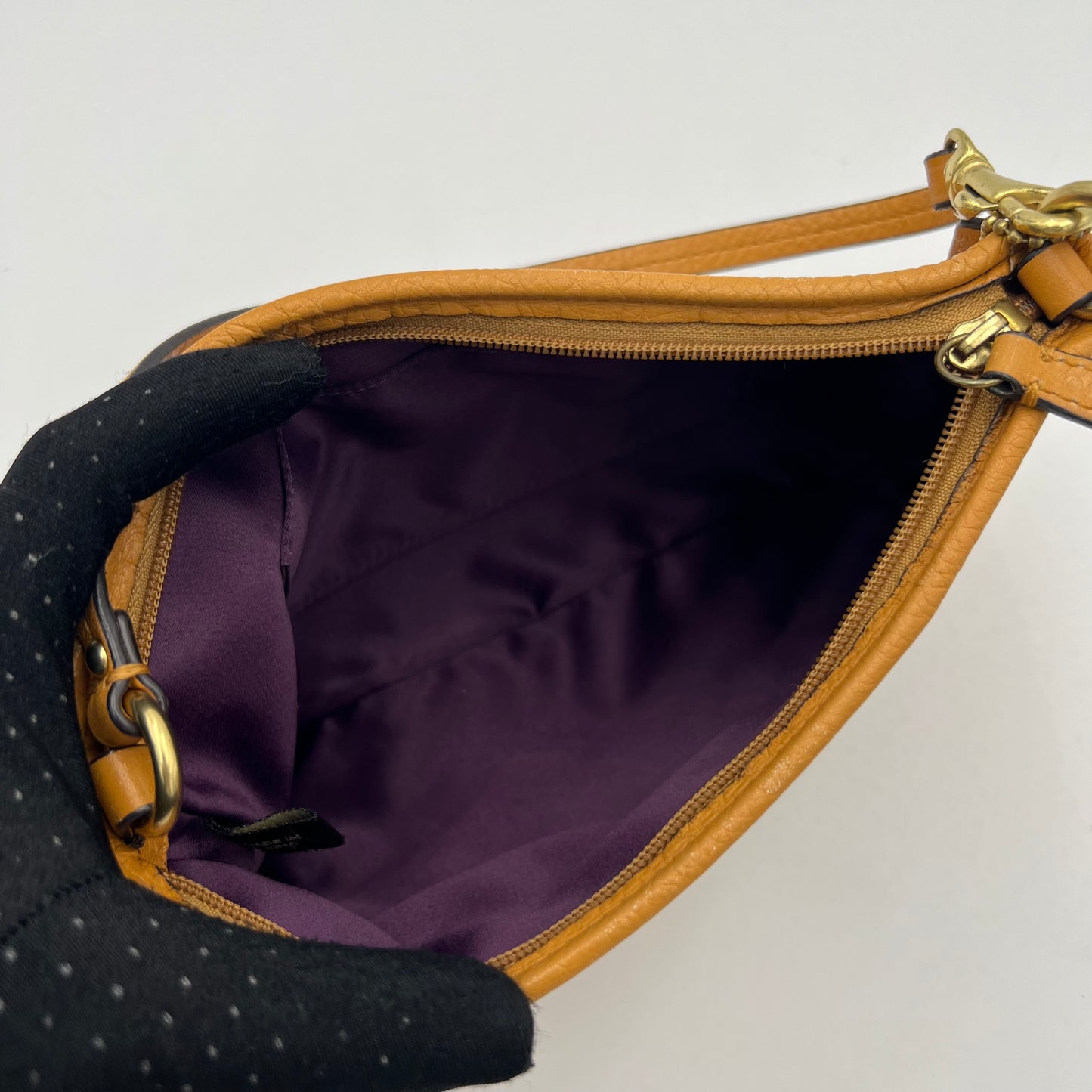 Coach Yellow Leather Madison Pochette