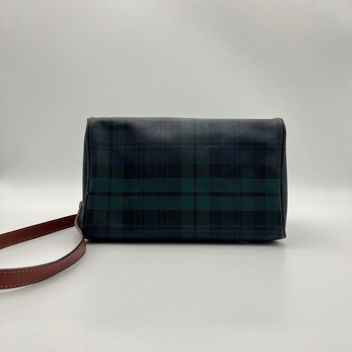 Polo Ralph Lauren Vintage Plaid Boston 25 Bag