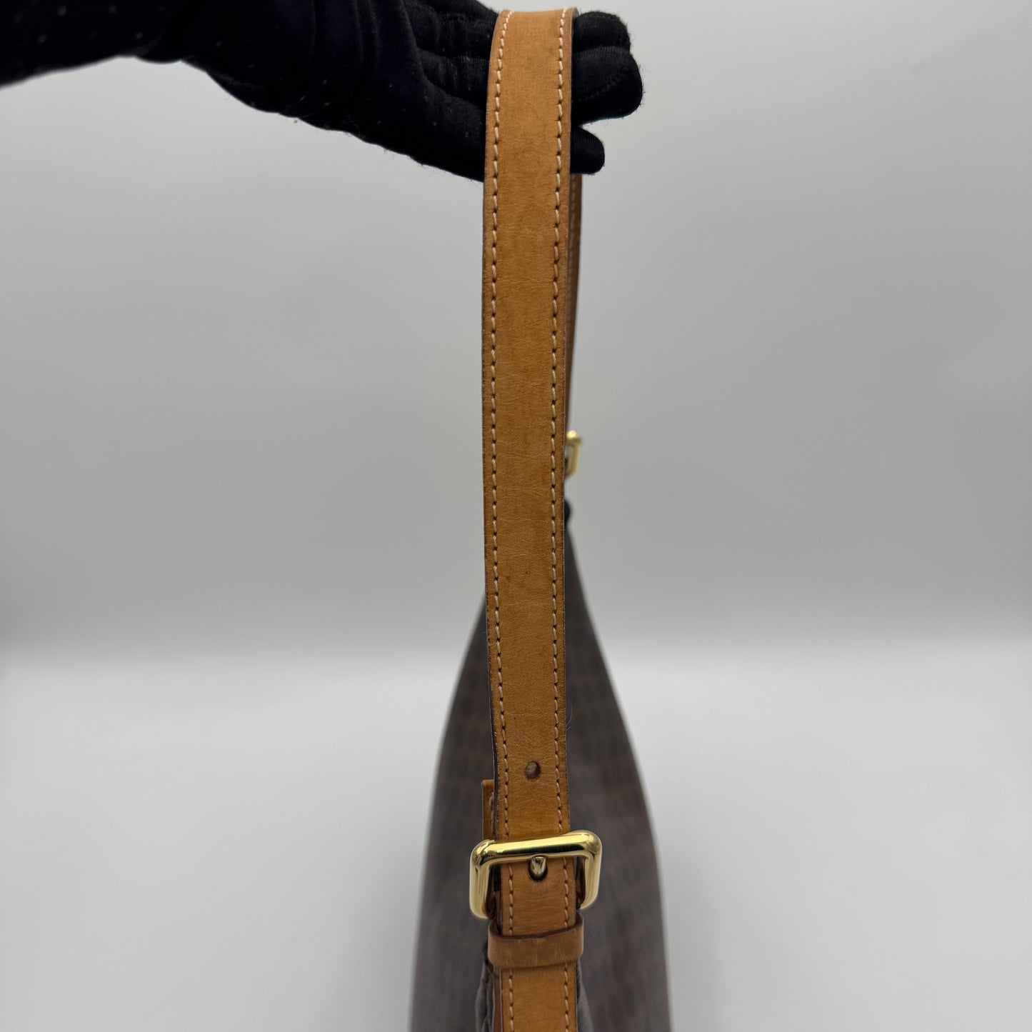 Celine Paris Macadam Hobo Shoulder Bag