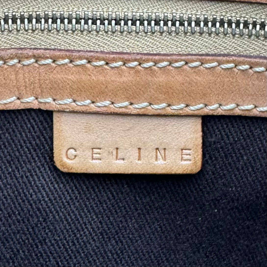 Celine Paris Macadam Hobo Shoulder Bag