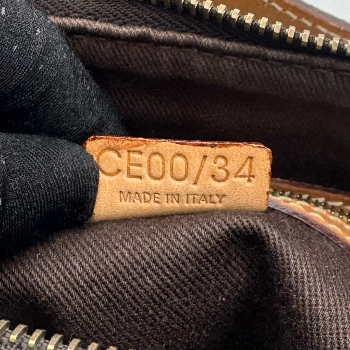 Celine Paris Macadam Hobo Shoulder Bag