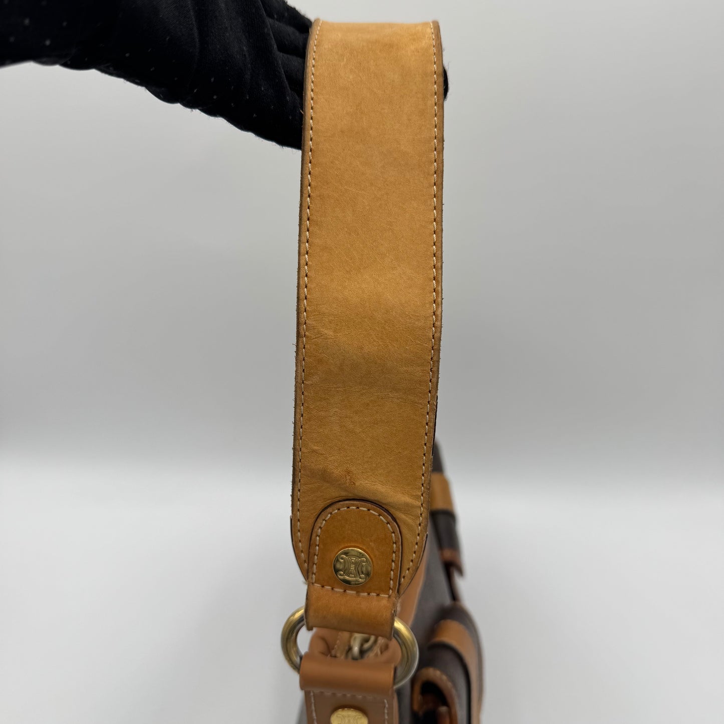 Celine Paris Macadam Multi-Pocket Hobo Bag