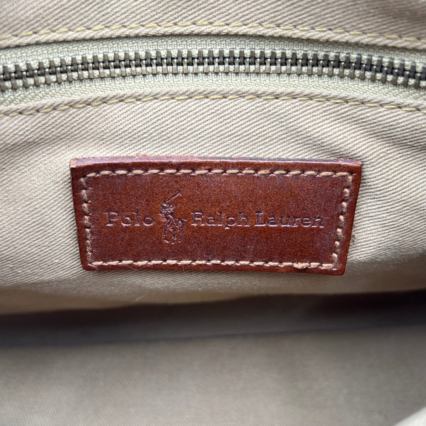 Polo Ralph Lauren Vintage Plaid Boston 25 Bag