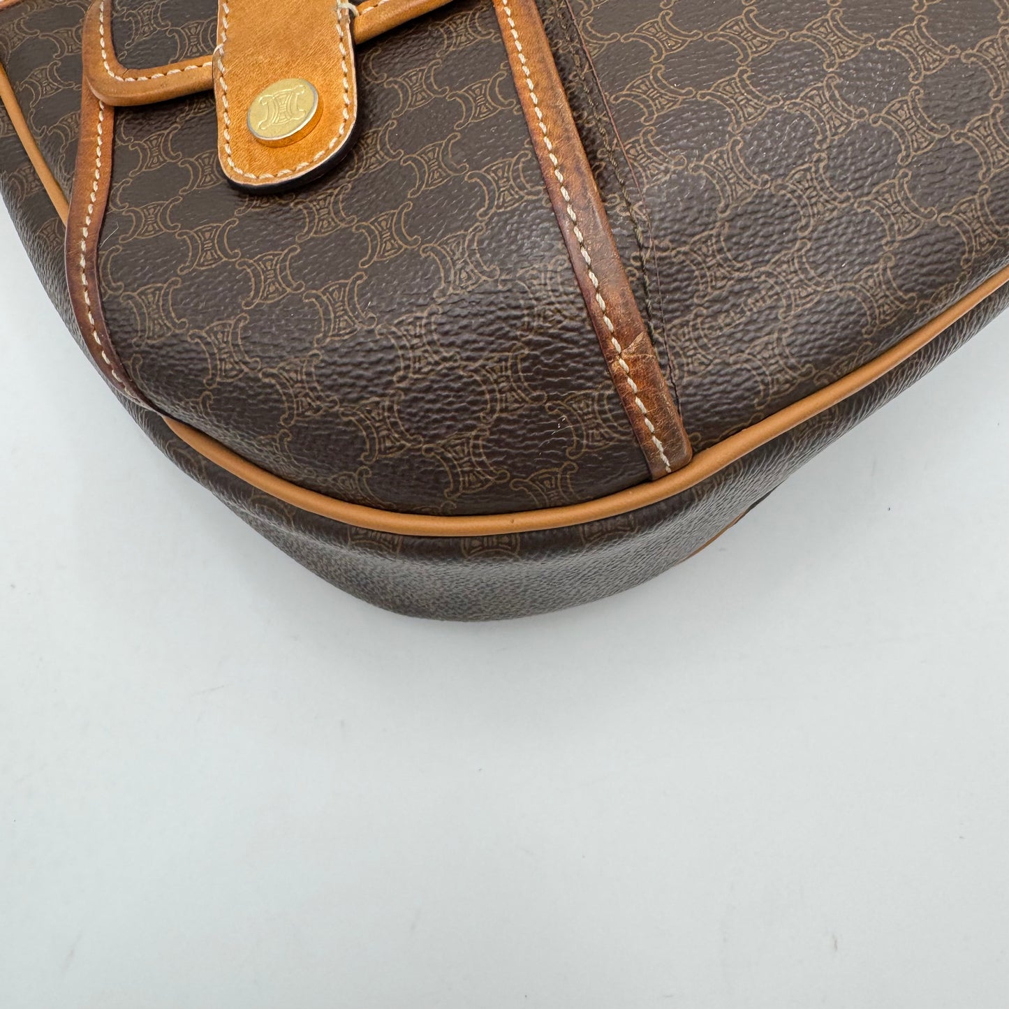 Celine Paris Macadam Multi-Pocket Hobo Bag
